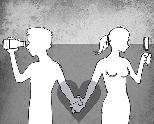 Relationship goals, bespectacled view